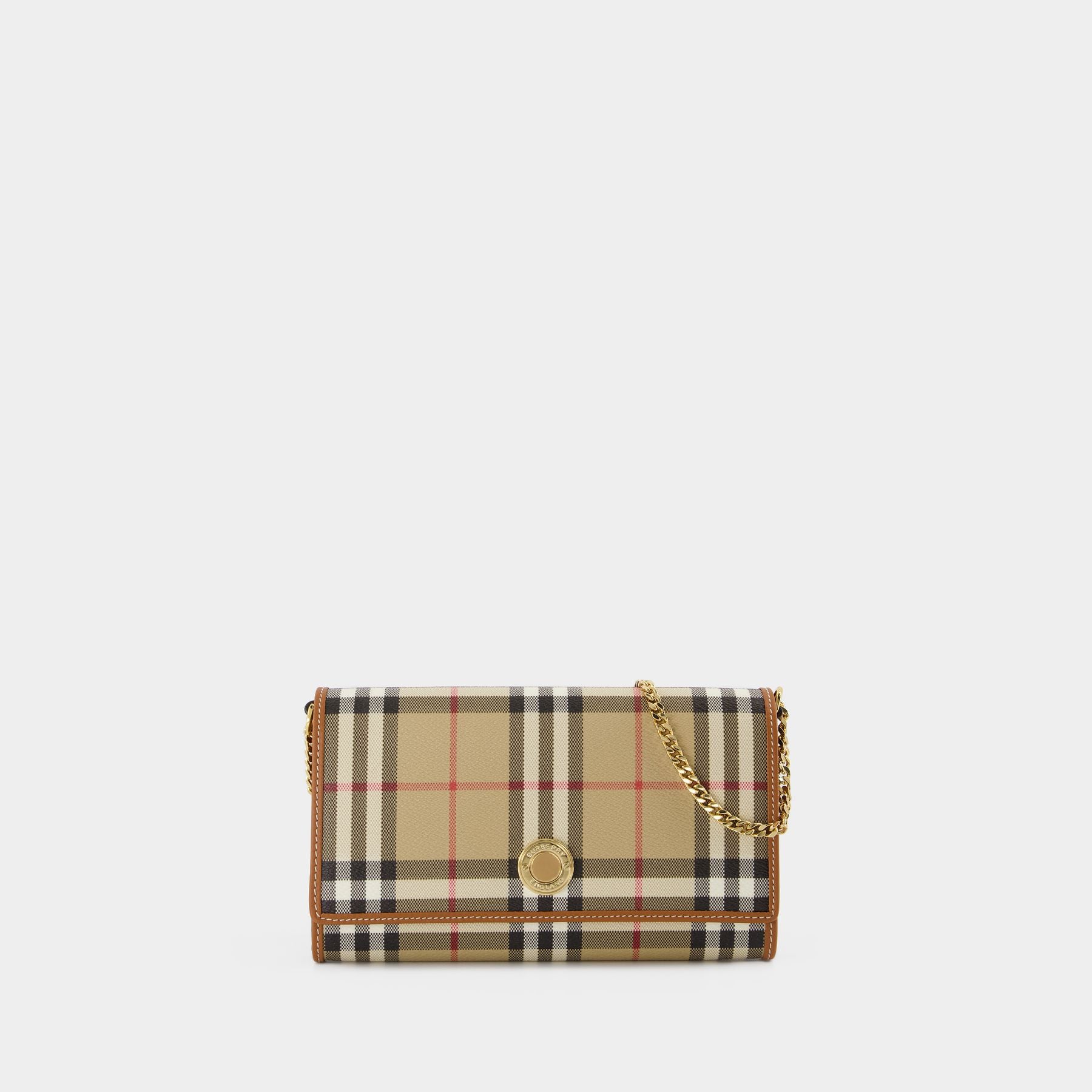 Shops Burberry nylon clutch/ shoulder bag. Pink/ brown