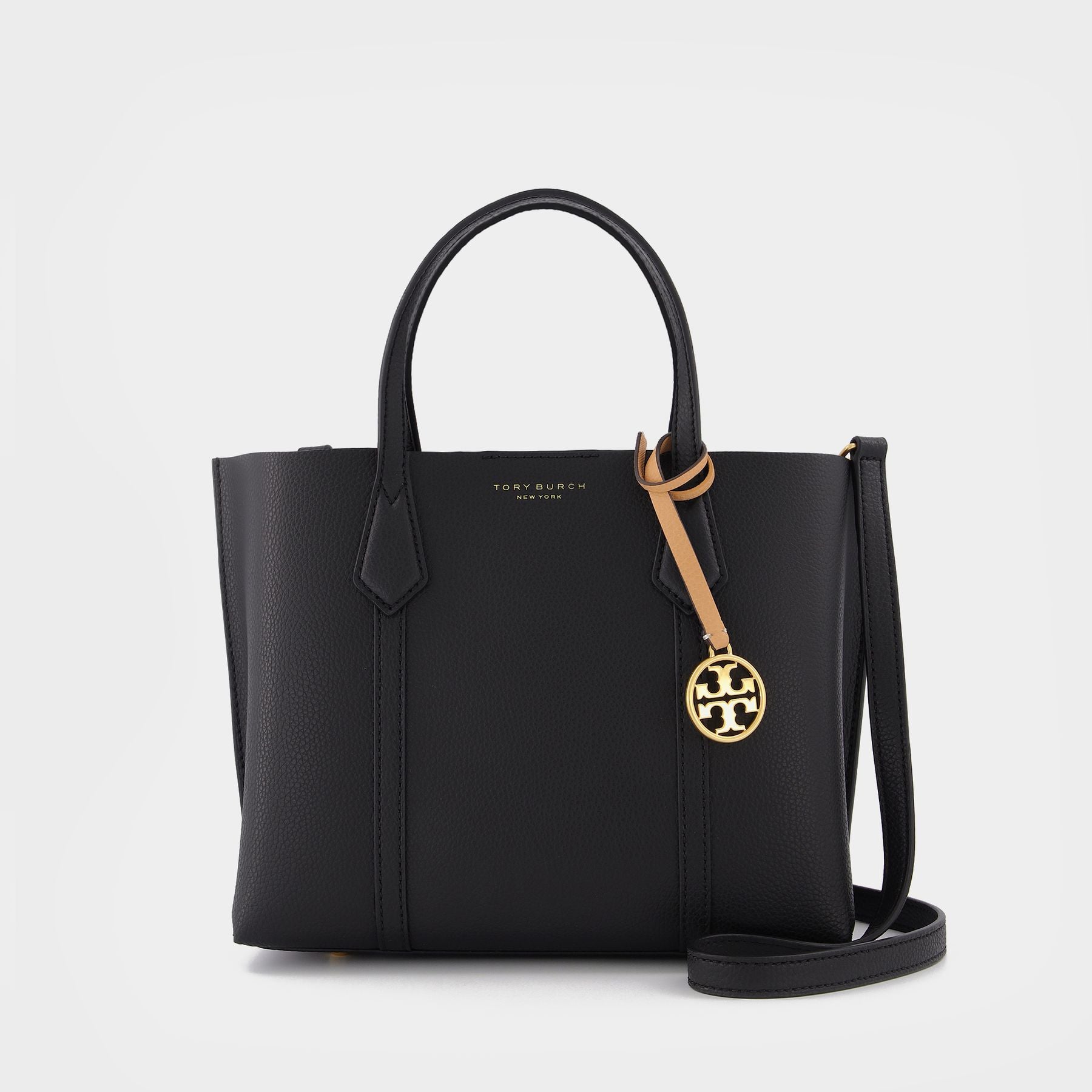 Tory Burch Small Perry Tote Bag Black