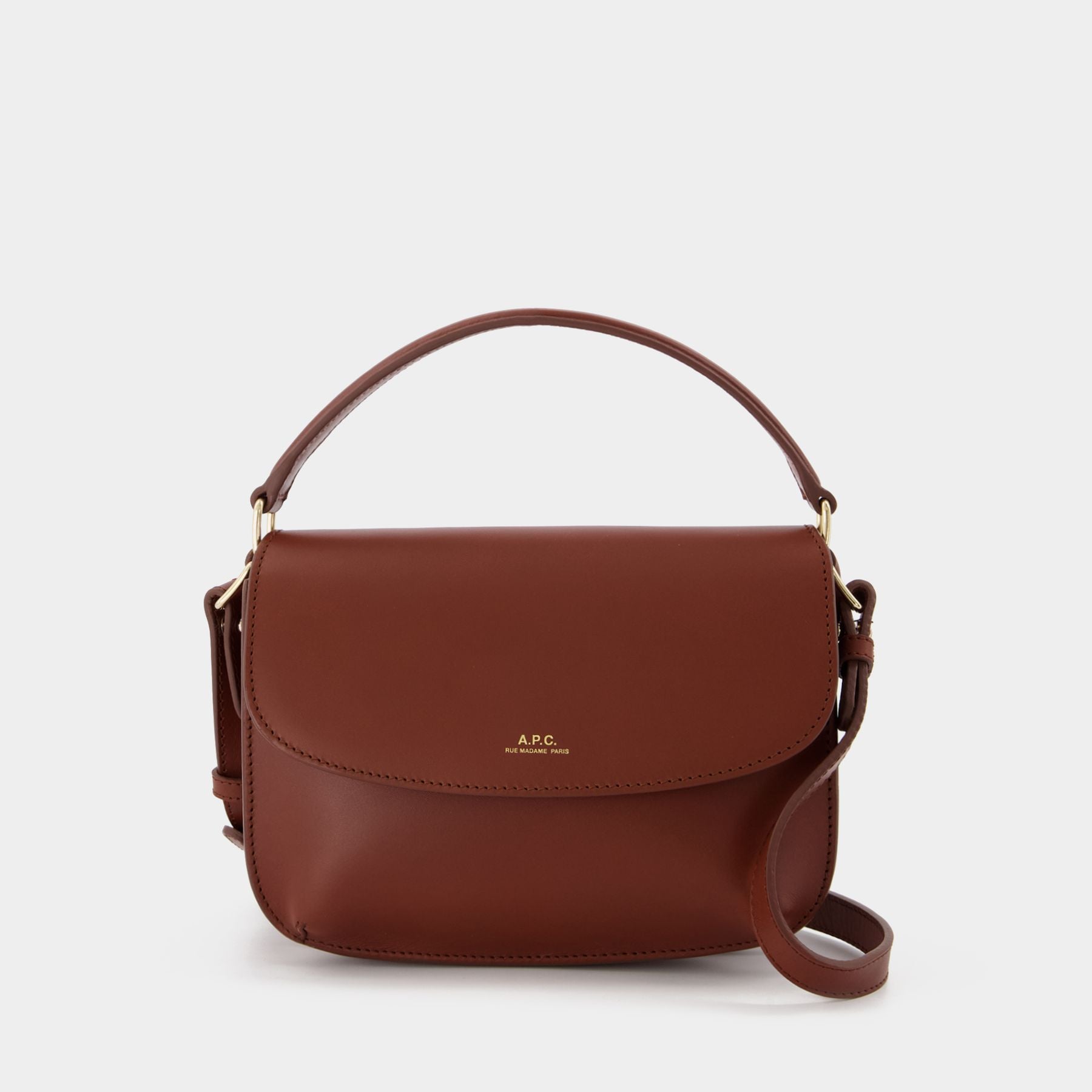 A.P.C. Women's Ella Mini Cross Body Bag - Hazelnut