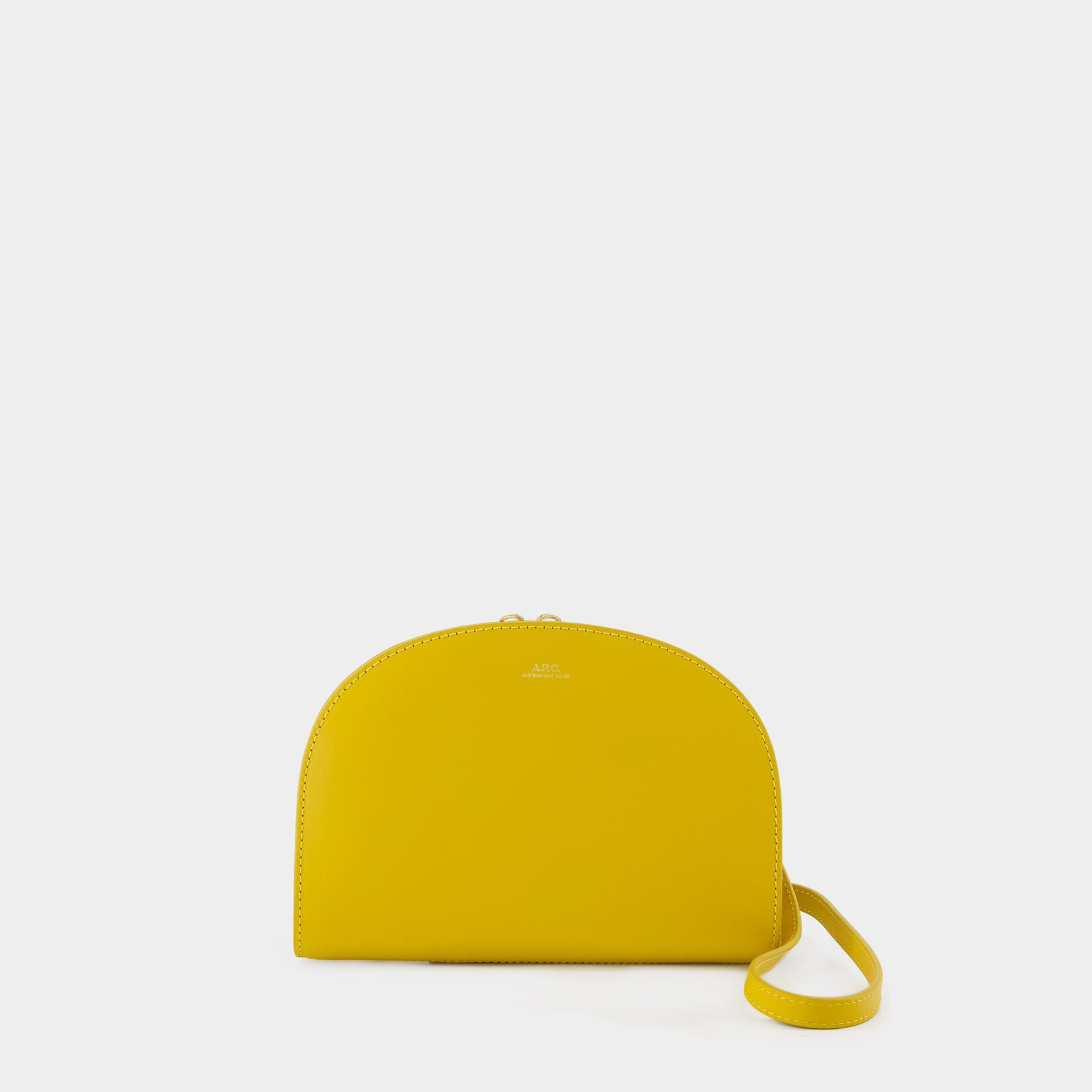 A.P.C Demi-Lune Crossbody Bag - Yellow