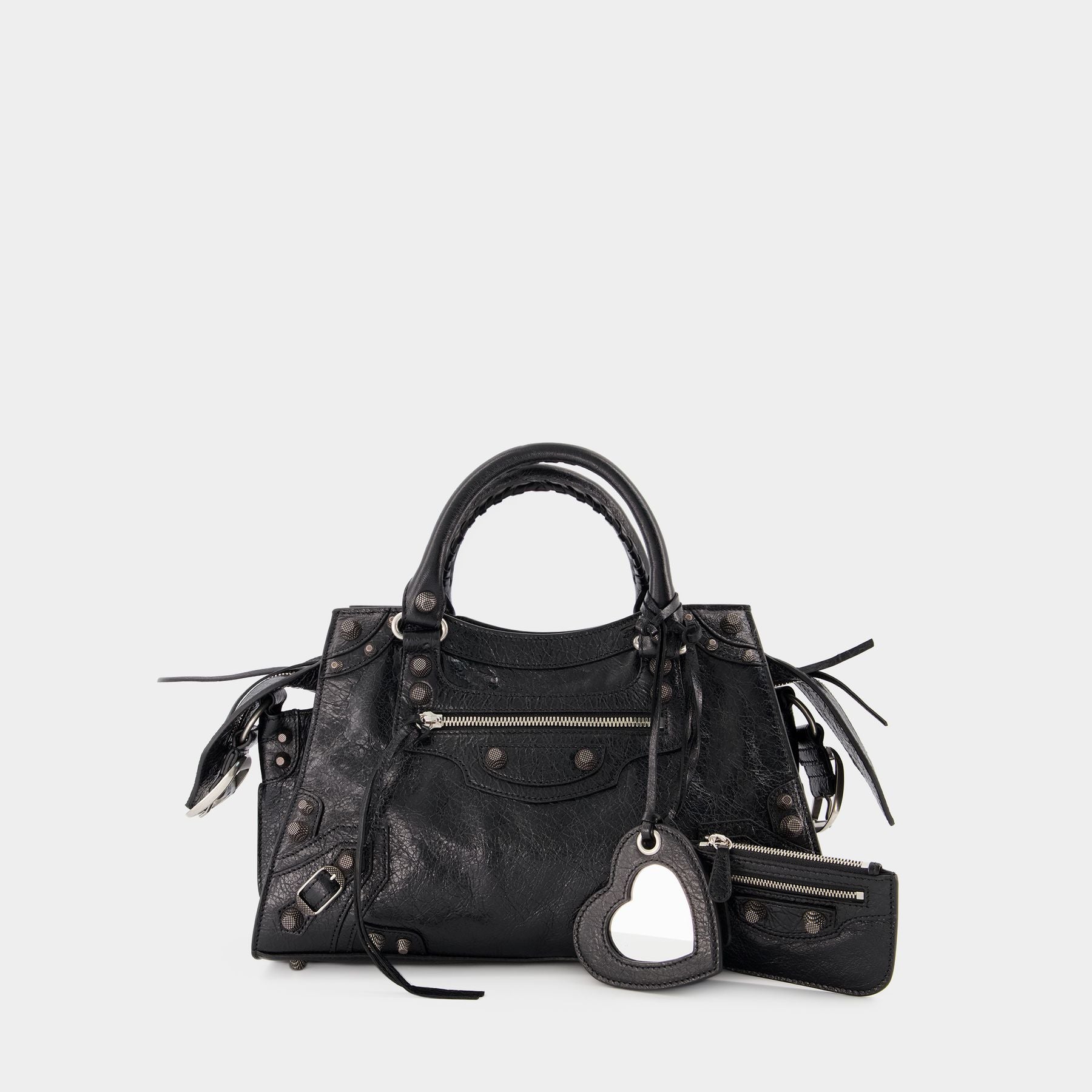 City leather crossbody bag Balenciaga Black in Leather - 34986779