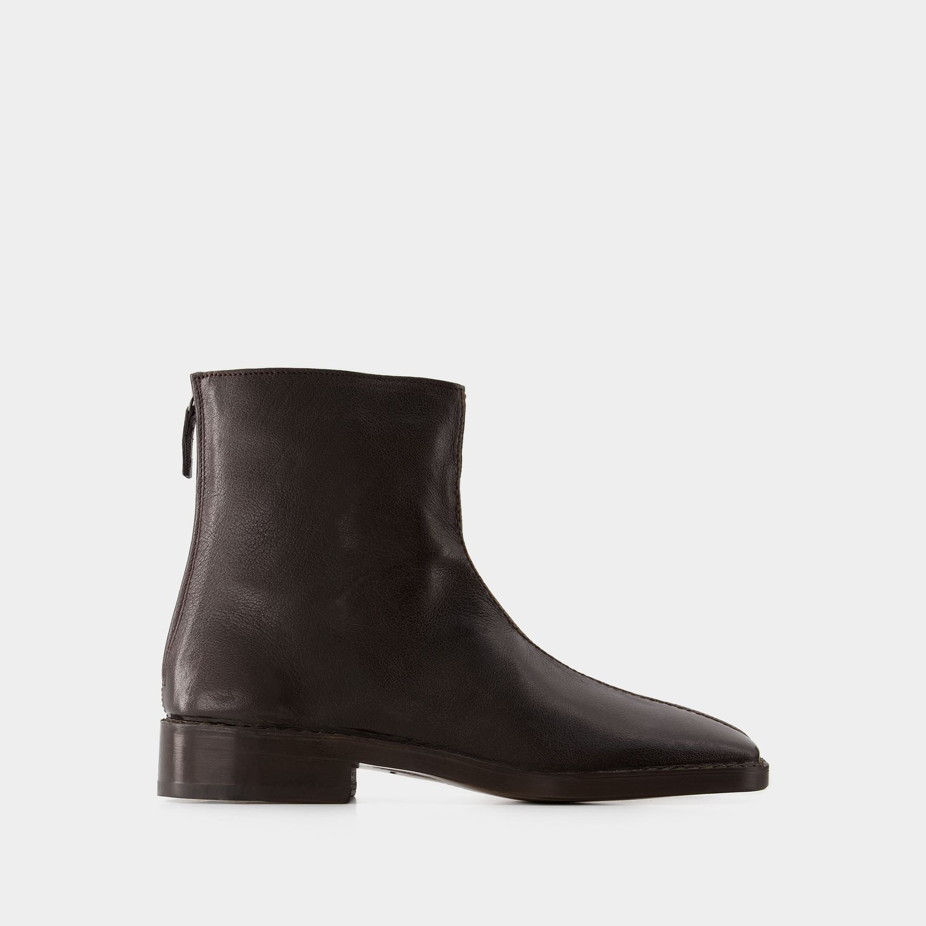 Lemaire ヒールブーツ ZIPPED BOOT 41 - ブーツ