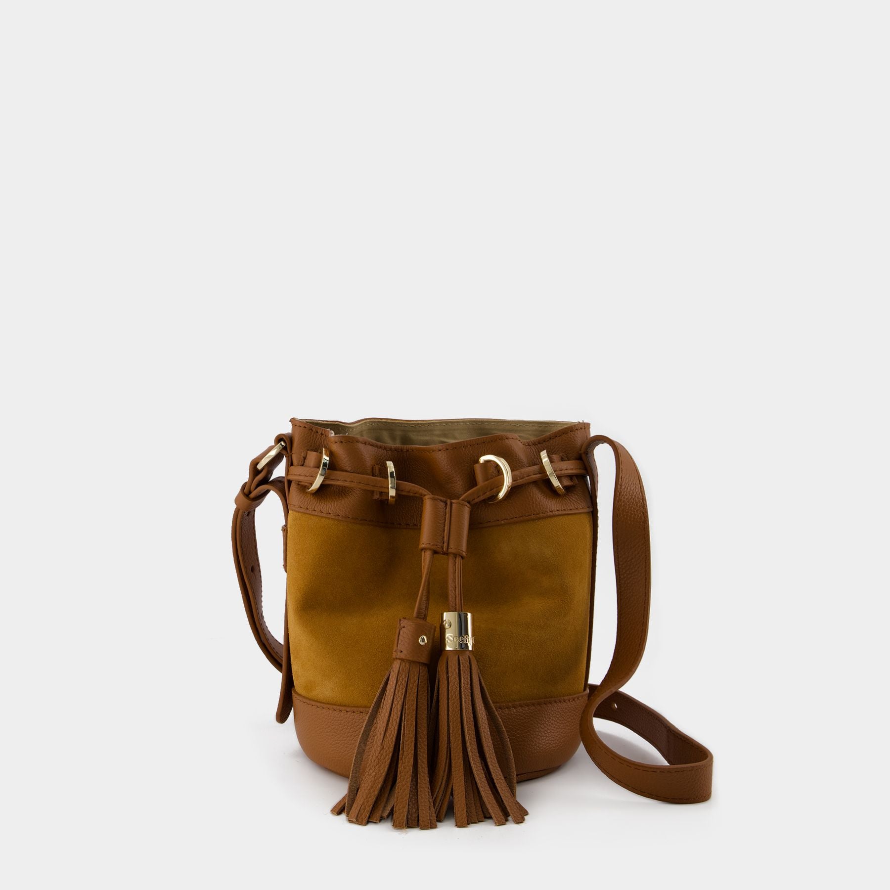 Vicki Crossbody Bag - See by Chloé - Leather - Caramello