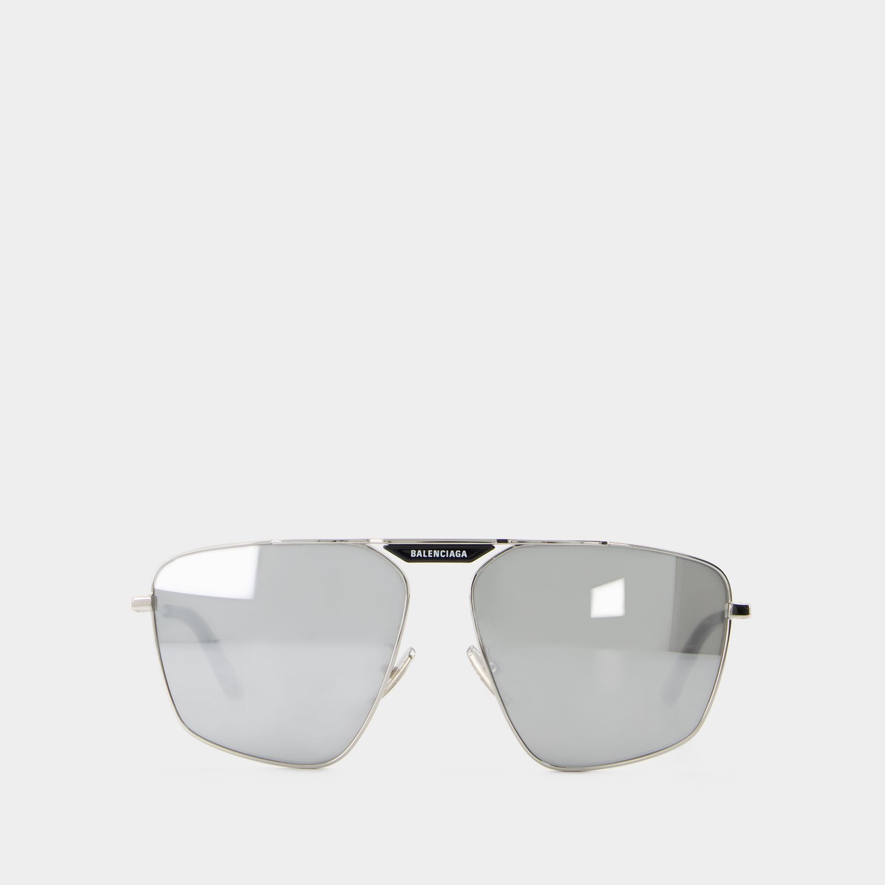 Factory Metal Navigator Sunglasses - Black