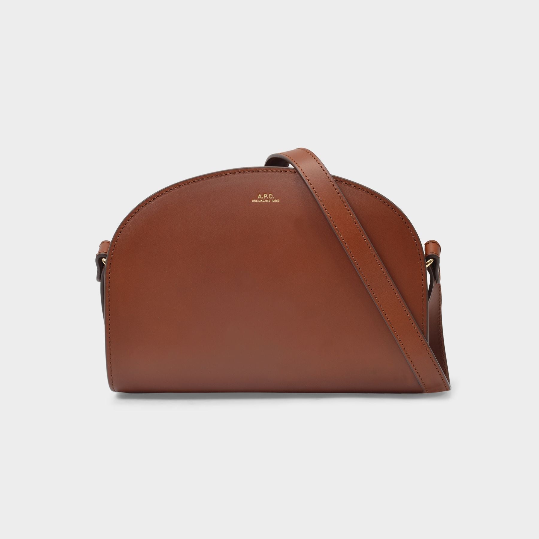 Demi Lune leather handbag