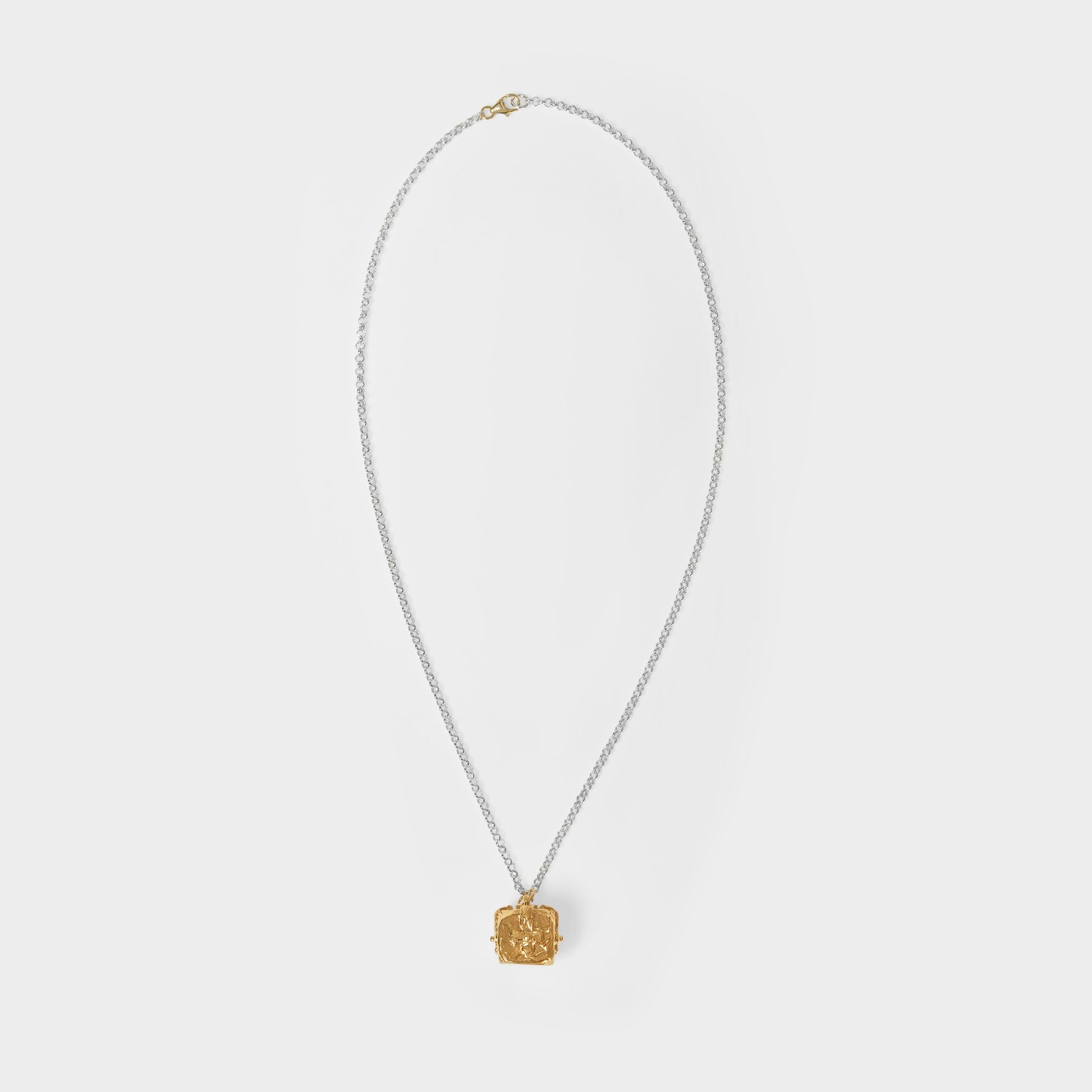 The Vault Of Poetry Necklace in Gold