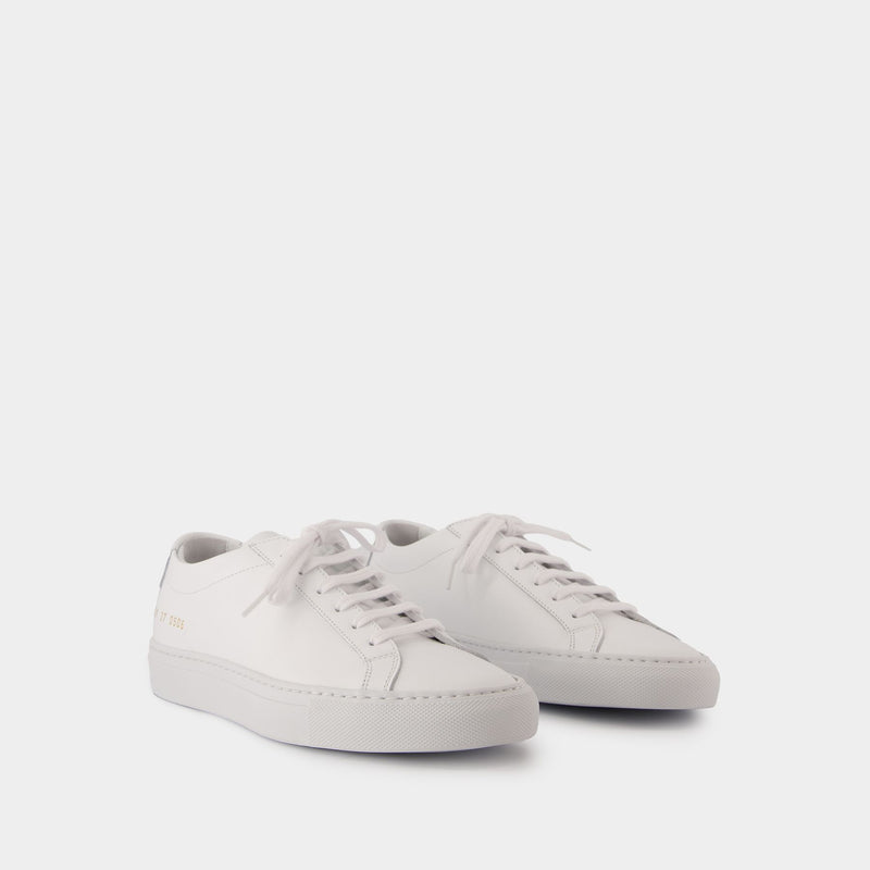 Original Achilles Low Sneakers - COMMON PROJECTS - Leather - White