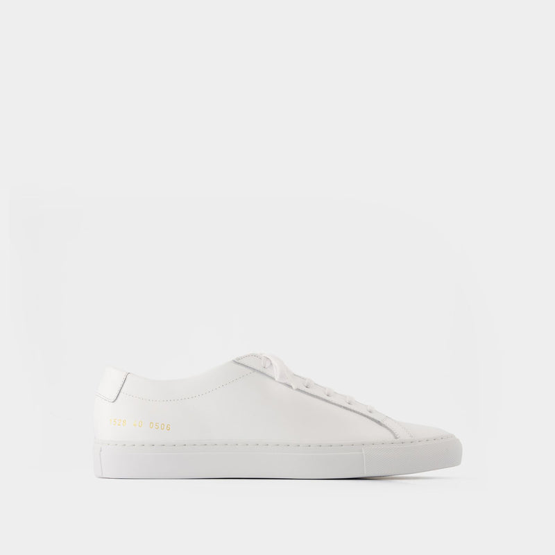 Original Achilles Low Sneakers - COMMON PROJECTS - Leather - White