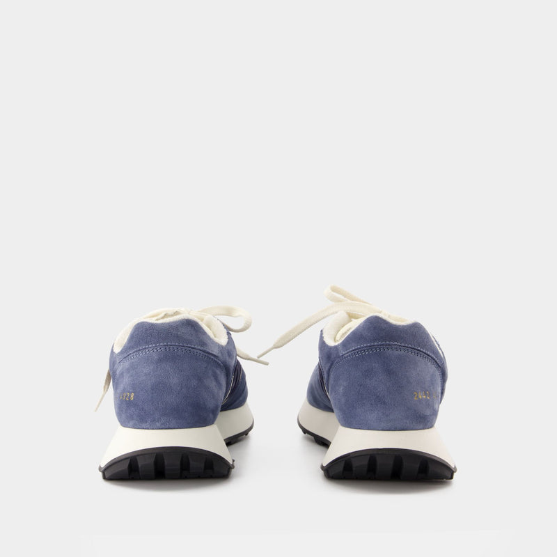 Track Sneakers - COMMON PROJECTS - Leather - Blue