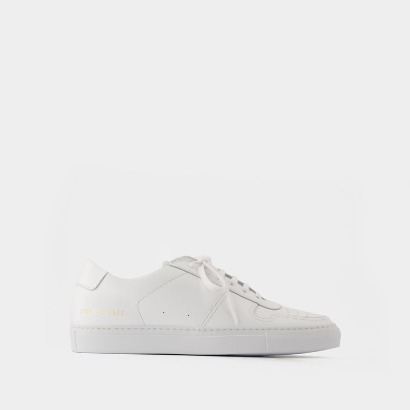 Bball Low Sneakers - COMMON PROJECTS - Leather - White