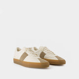 Tennis Trainer Sneakers - COMMON PROJECTS - Leather - White