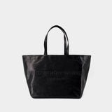 Punch Shopper Bag Alexander Wang Leather Black