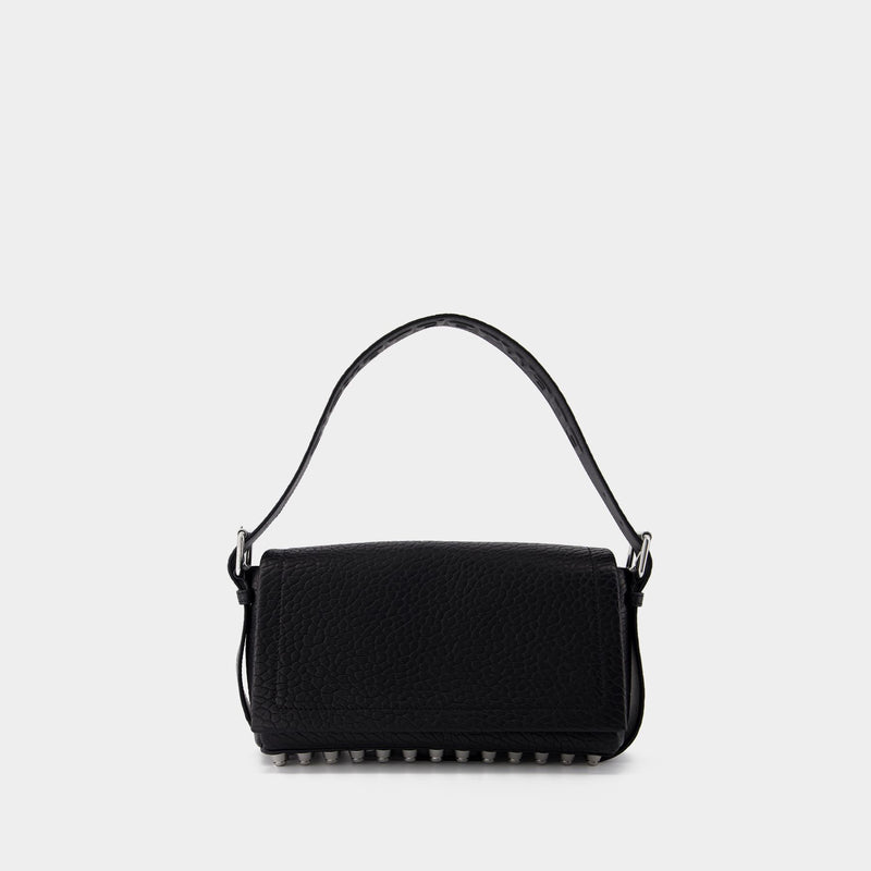 Ricco Medium Flap Bag - Alexander Wang - Leather - Black