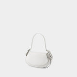 Small Flap Bag - Alexander Wang - Leather - White