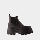 Carter Platform Rain Ankle Boots - Alexander Wang - Gomme - Black