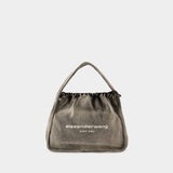 Ryan Large Shoulder Bag - Alexander Wang - Cotton - Black