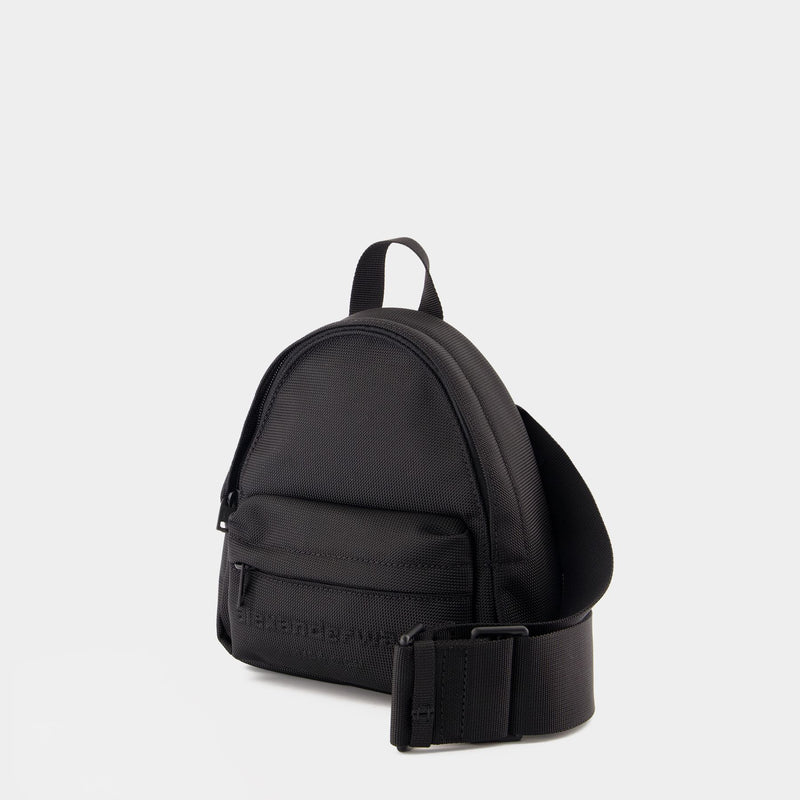 Punch Mini Sling Backpack - Alexander Wang - Nylon - Black