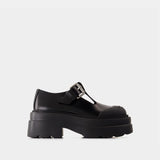 Tova Mary Jane Platform Loafers - Alexander Wang - Leather - Black