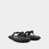 Rapture Flip Flop Flat Shoes - Alexander Wang - Acetate - Black