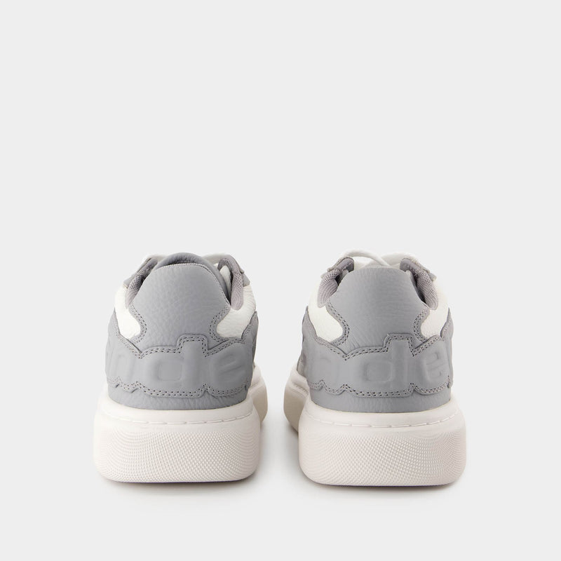 Puff Sneakers - Alexander Wang - Leather - Grey