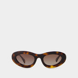 Roma Sunglasses - Kate Moss Campaign - ANINE BING - Acetate - Brown