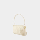 Lili Bag Crossbody - ANINE BING - Leather - Beige