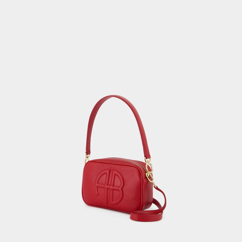 Lili Crossbody - ANINE BING - Leather - Red