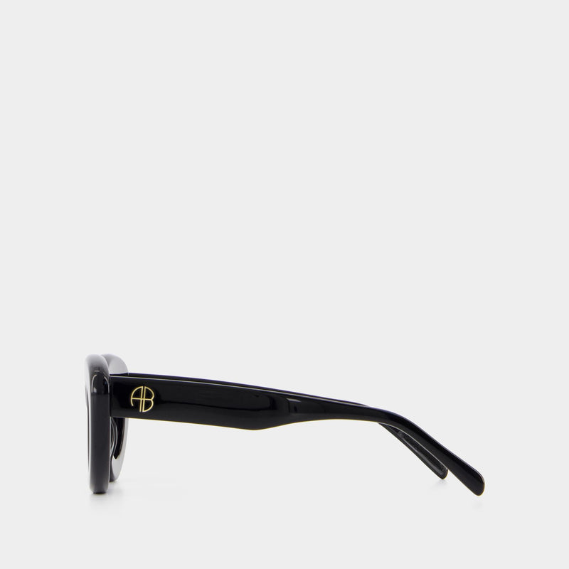 Alba Sunglasses - ANINE BING - Acetate - Black