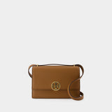 Miller Shoulder Bag - Tory Burch - Leather - Brown