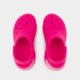 Bubble Crush Sandals - Crocs - Synthetic - Pink Crush