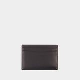 Essential Card Holder - Coach - Leather - Black