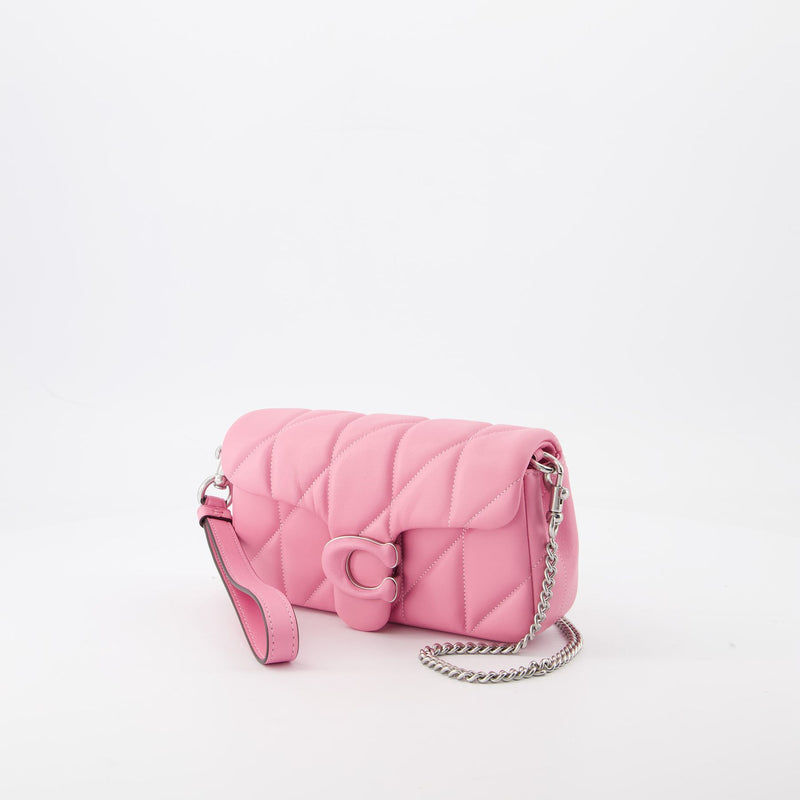 Tabby Wristlet Clutch - Coach - Leather - Pink