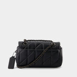 Tabby 20 Shoulder Bag - Coach - Leather - Black