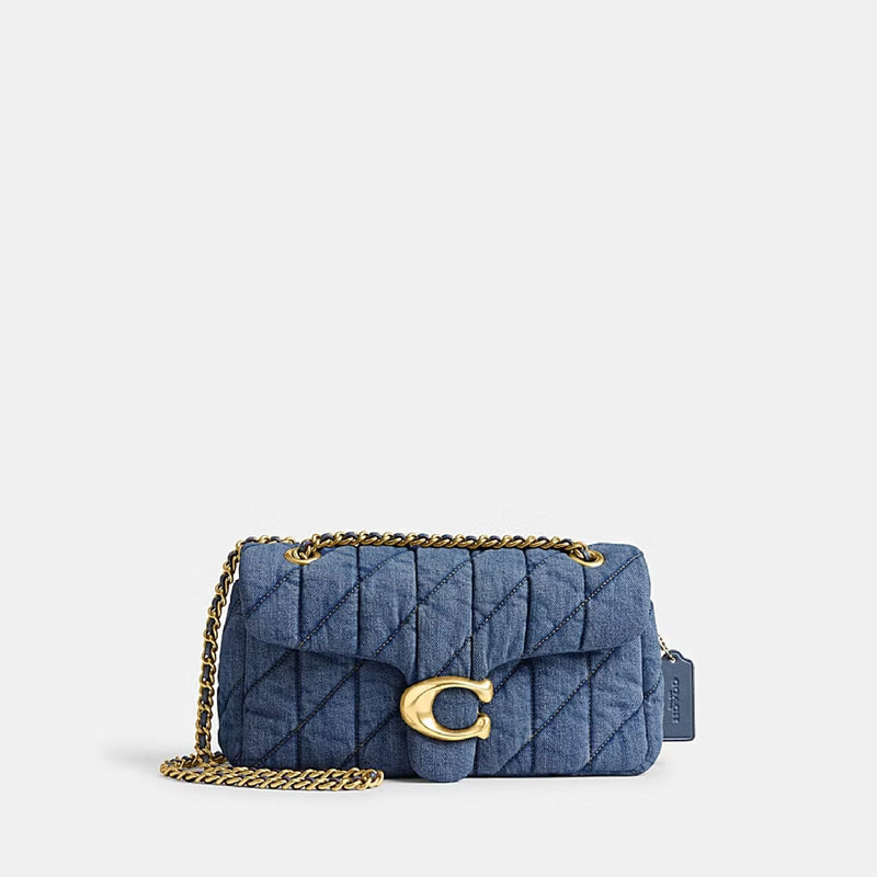 Tabby 26 Shoulder Bag - Coach - Denim - Blue