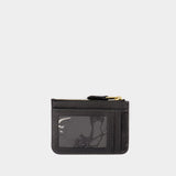 Mini Id Skinny card case - Coach - Leather - Black