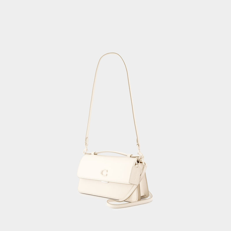 Juno Crossbody - Coach - Leather - Beige