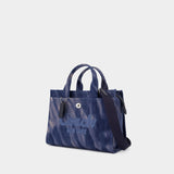 Tie Dye Cargo Tote  Bag - Coach - Cotton - Blue