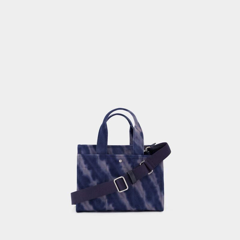 Tie Dye Cargo Tote Bag 26 - Coach - Cotton - Blue