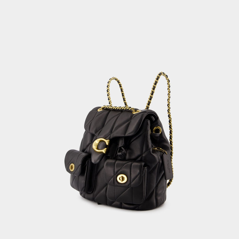 Tabby Backpack - Coach - Leather - Black