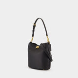 Willow Soft 19 Bucket Bag - Coach - Leather - Black