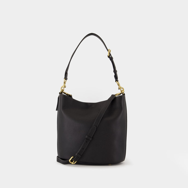 Willow Soft Bucket Bag - Coach - Leather - Black