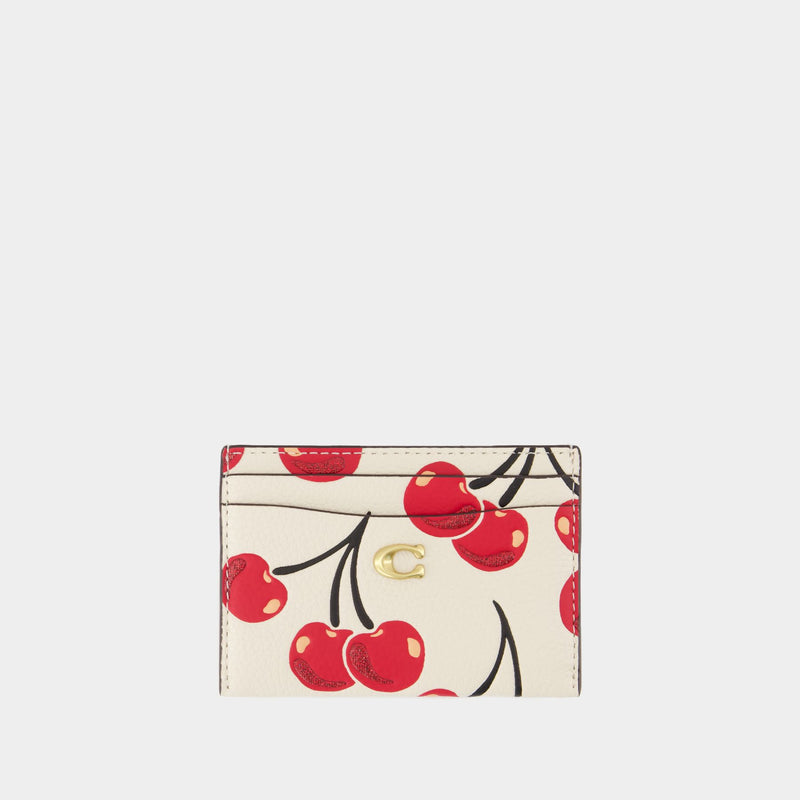 Essential Card Case - Coach - Leather - Multi