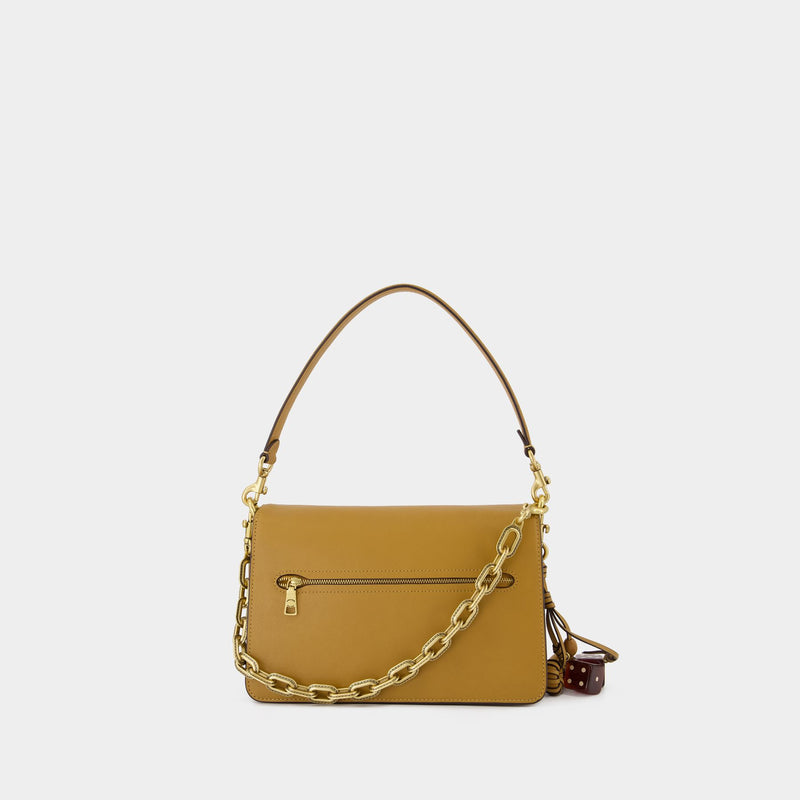 Chain Tabby Shoulder Bag - Coach - Leather - Brown