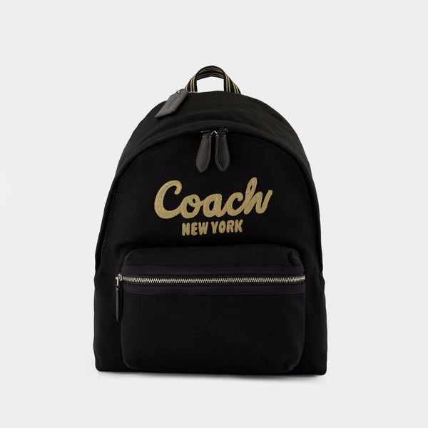 Cargo Backpack - Coach - Cotton - Black