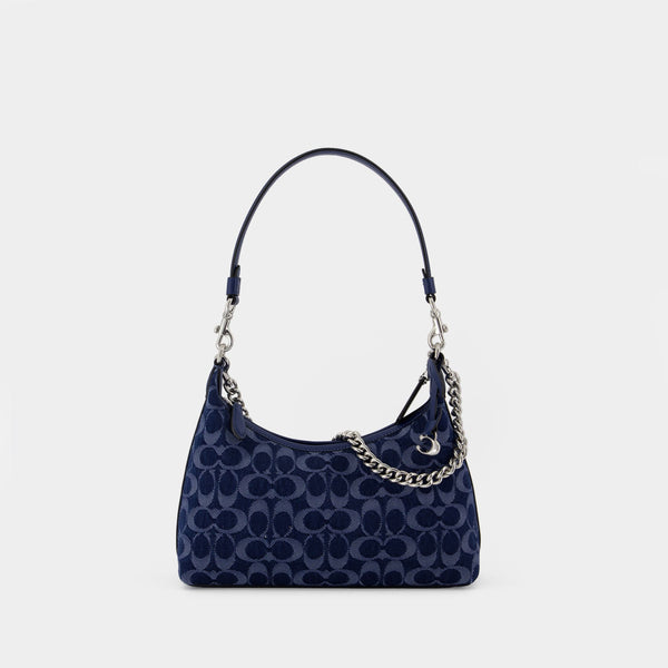 Juliet Shoulder Bag 25 - Coach - Cotton - Blue