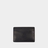 Card Holder - Marc Jacobs - Leather - Black