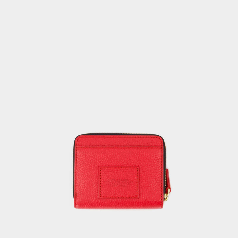 The Mini Compact Wallet - Marc Jacobs - Leather - Red