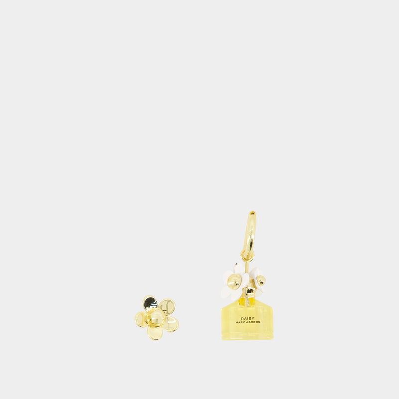 Mini Icon Daisy Earrings - Marc Jacobs - Metal - Gold