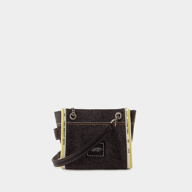 The Mini Tote - Marc Jacobs - Cotton - Black