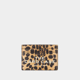 Card case - Marc Jacobs - Leather - Cheetah